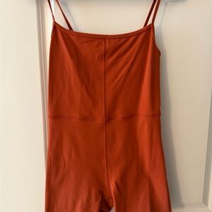 Aritzia Terracotta Bike Shorts